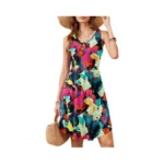 Moodclo Casual Summer Dress Multicolored Xx-large... - Coupon