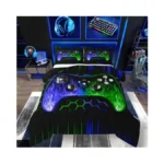 Erosebridal Ombre Art Honeycomb Gaming Bedding Set... - Coupon