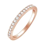 Silvernana 0 3ct Moissanite Wedding Band For Women... - Coupon