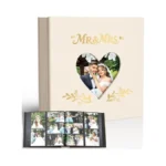 Barsone Linen Wedding Photo Album 4x6 With 400... - Coupon