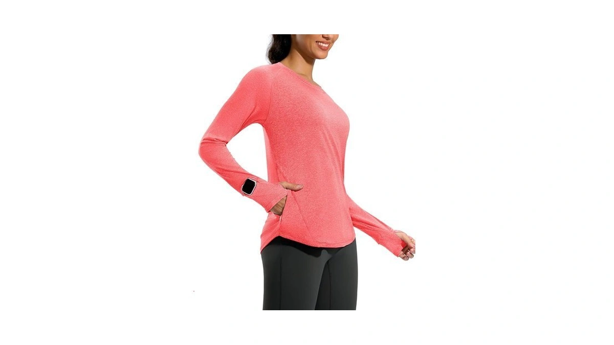 G Gradual Long Sleeve Workout Tops For Women Quick... - Coupon