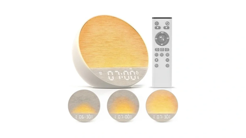 Tap-to-snooze Sunrise Alarm Clock With Sound... - Coupon