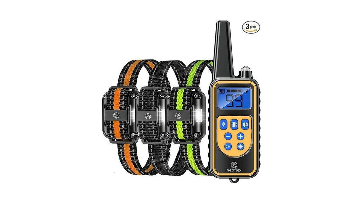 Heaflex Dog Shock Collar With Remote Dog Training... - Coupon