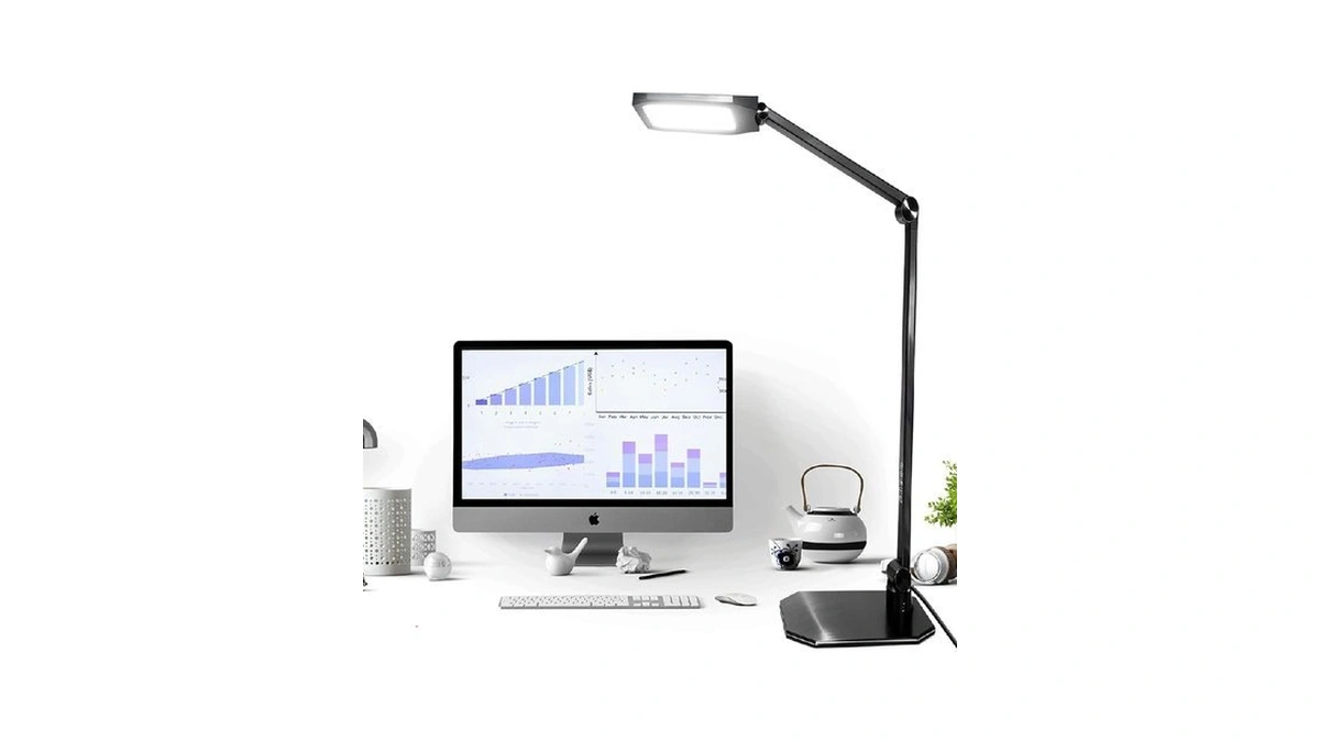 Ns Eye-caring Led Desk Lamp 3 Color Temperature... - Coupon