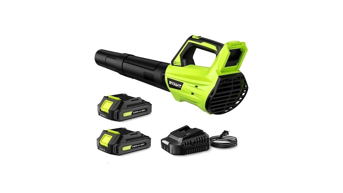 Leaf Blower Cordless Leaf Blower With Battery And... - Coupon