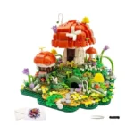 Ruuqruu Mushroom House Micro Building Blocks Set... - Coupon