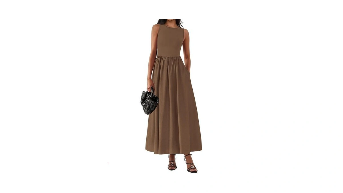 Kirundo Summe Sleeveless Maxi Dresses For Women... - Coupon
