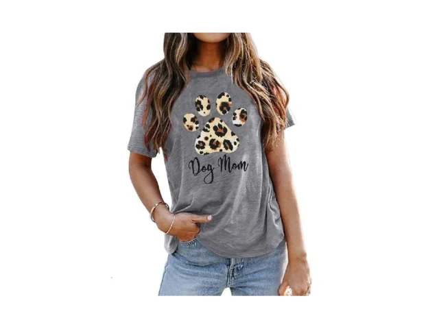 Dog Mom Women S Funny Leopard Print Dog Mama… – Coupon