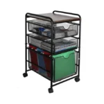 Easypag 3-tier Rolling File Cart With 1 Large 2... - Coupon