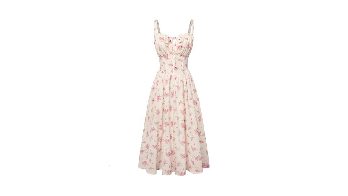 Scarlet Darkness Women 2026 Floral Corset Dress... - Coupon