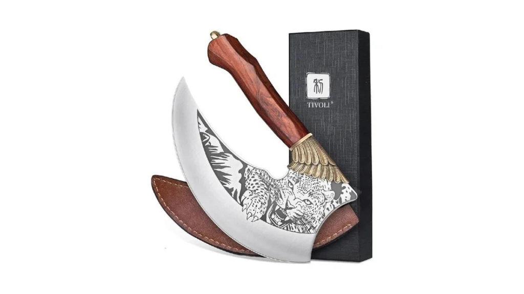 Tivoli Ulu Knife 9-inch Pizza Cutter Axe Viking... - Coupon