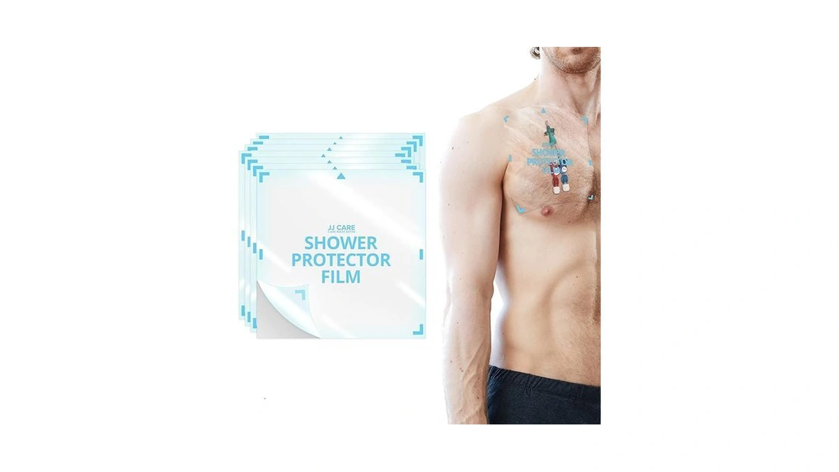 Jj Care Shower Protector Pack Of 7 7x7 Dialysis... - Coupon