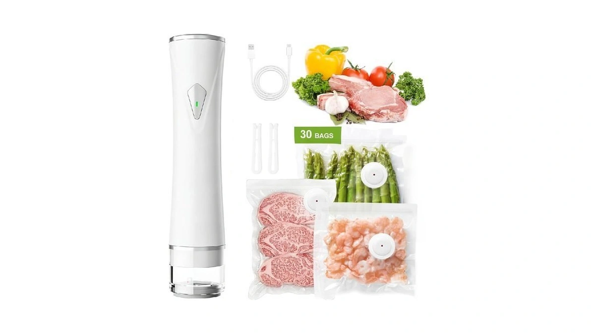 Compact Vacuum Sealer Machine For Food Storage 5s... - Coupon