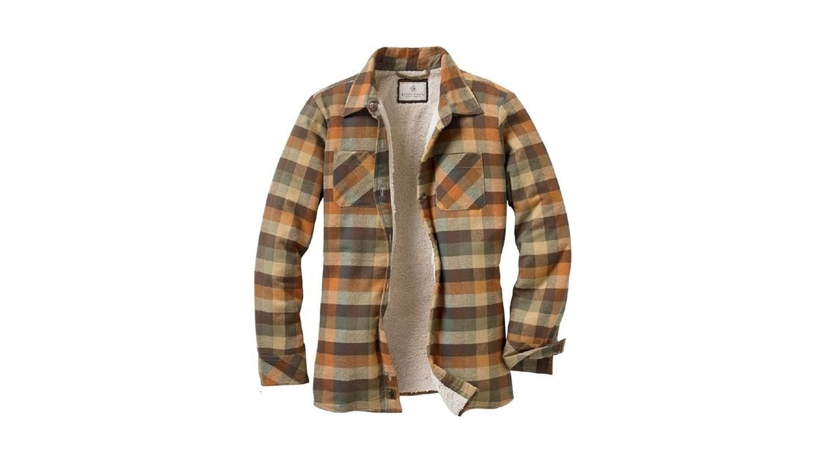Legendary Whitetails Womens Flannel Shacket Sherpa... - Coupon
