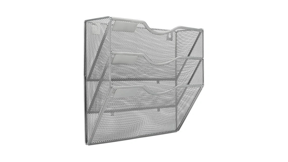 Easypag Hanging Wall File Organizer 3 Pocket Wall... - Coupon