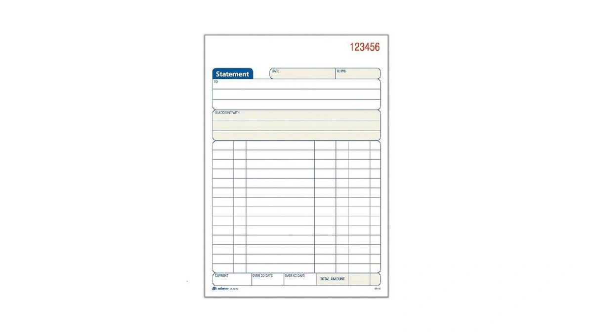Tops Adams Statement Book 2-part Carbonless White... - Coupon