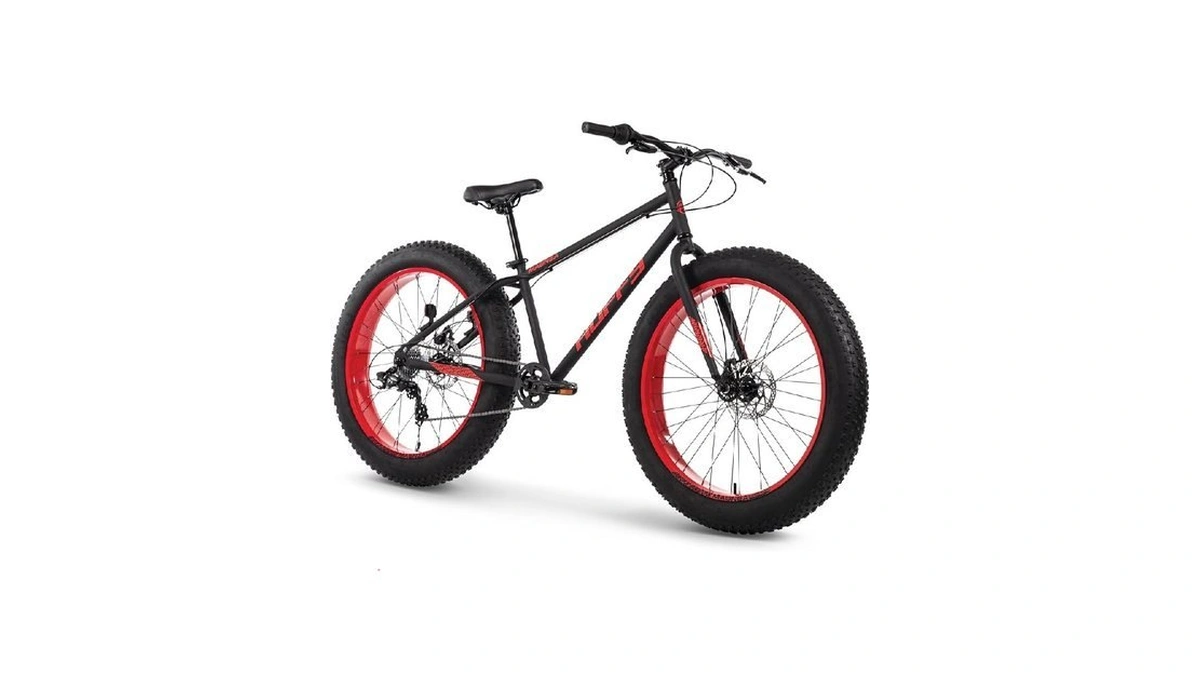 Huffy Maunga Mens Fat Tire Bike 4-inch Knobby Tires... - Coupon
