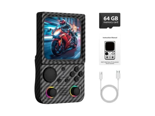 R36tmax Retro Handheld Game Console 4 Inch Ips Hd… – Coupon