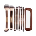 Maange 7 Pcs Foundation Makeup Brush Set With Bag... - Coupon