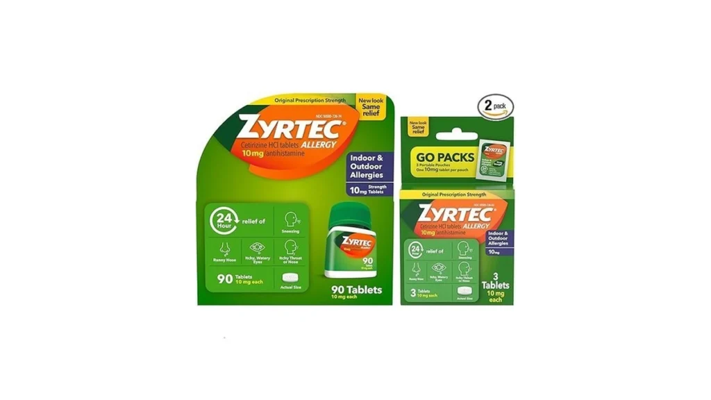 Zyrtec 24 Hour Allergy Relief Tablets Indoor... - Coupon