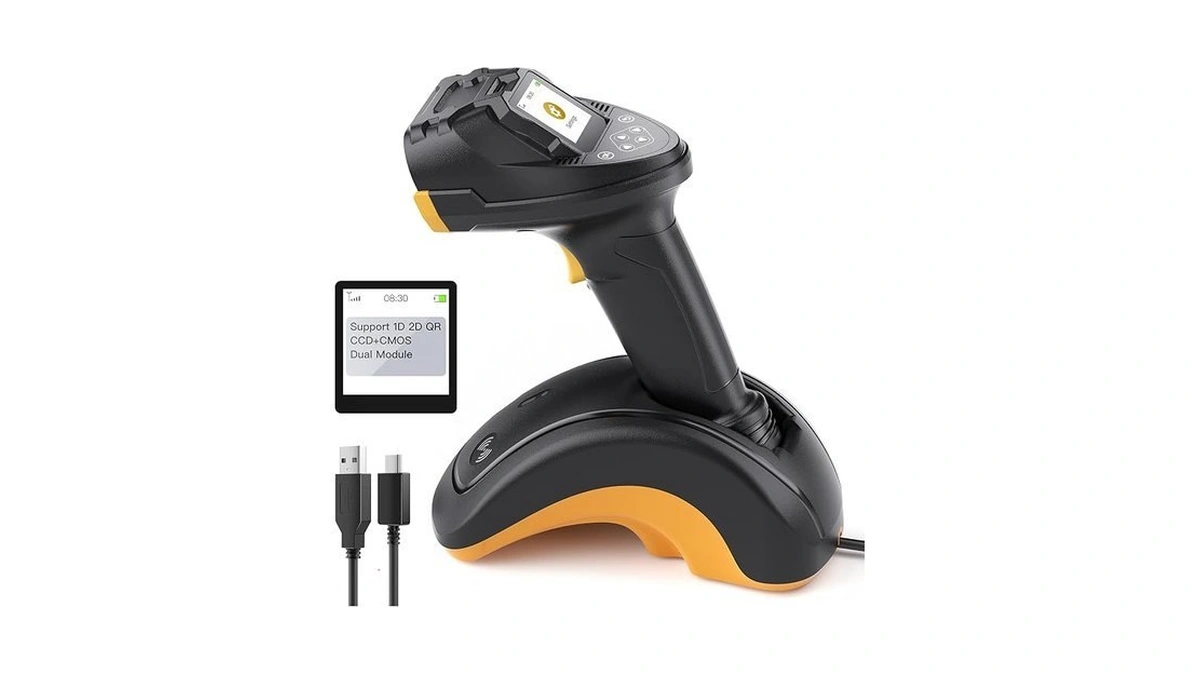 Inateck 2d Wireless Barcode Scanner With Tft Screen... - Coupon