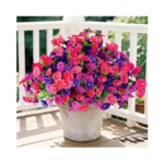Yibukiy 12pcs Artificial Outdoor Flowers For... - Coupon