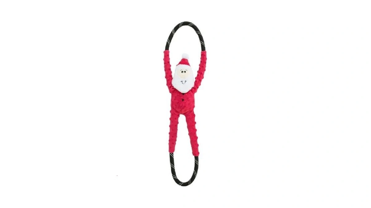Animal World Zp678 Ropetugz Santa Dog Toy - Amazon Promo Code