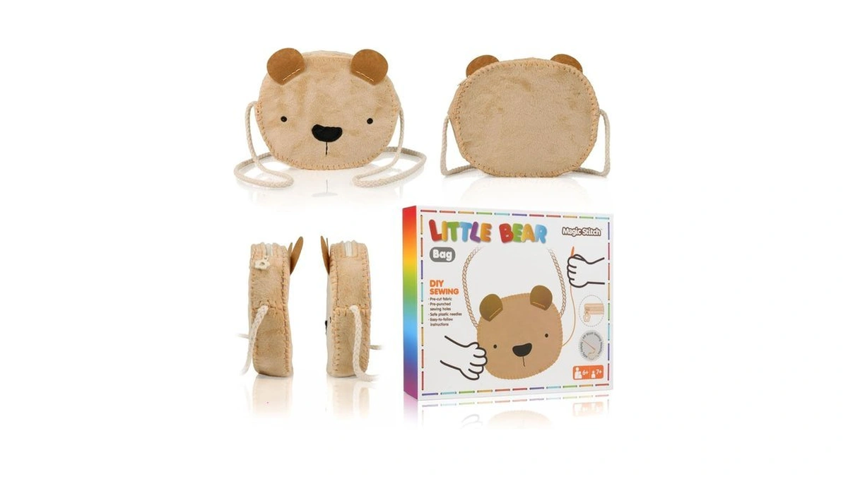 Mijiuwj Little Bear Diy Sewing Kit For Beginners... - Coupon