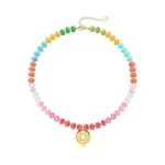 Gifts For Women Bubble O Letter Necklace Gold... - Coupon