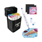Olingyou Coloring Marker 24 Colors Fine Chisel Dual... - Coupon