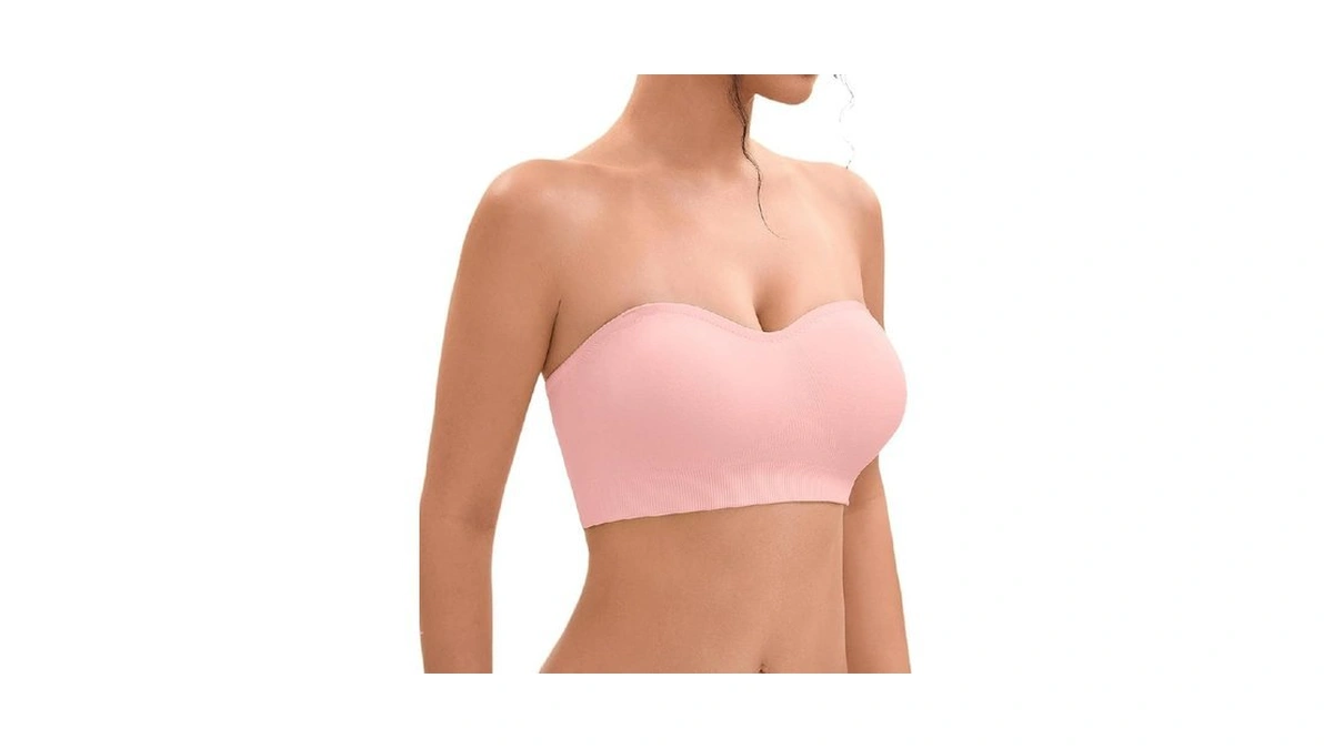 Yhgv Strapless Bras For Women-push-up Non-slip... - Coupon