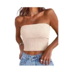 Lillusory Women S 2026 Summer Strapless Tube Tops... - Coupon