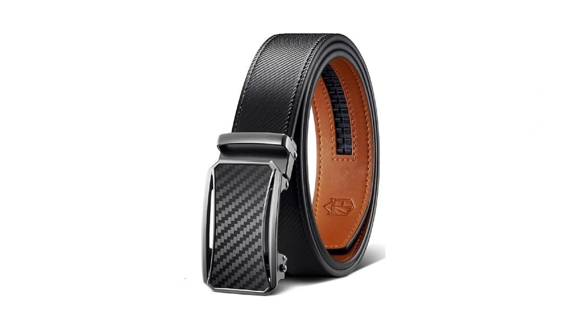 Zitahli Mens Belt Leather - Ratchet Belt For Men... - Coupon
