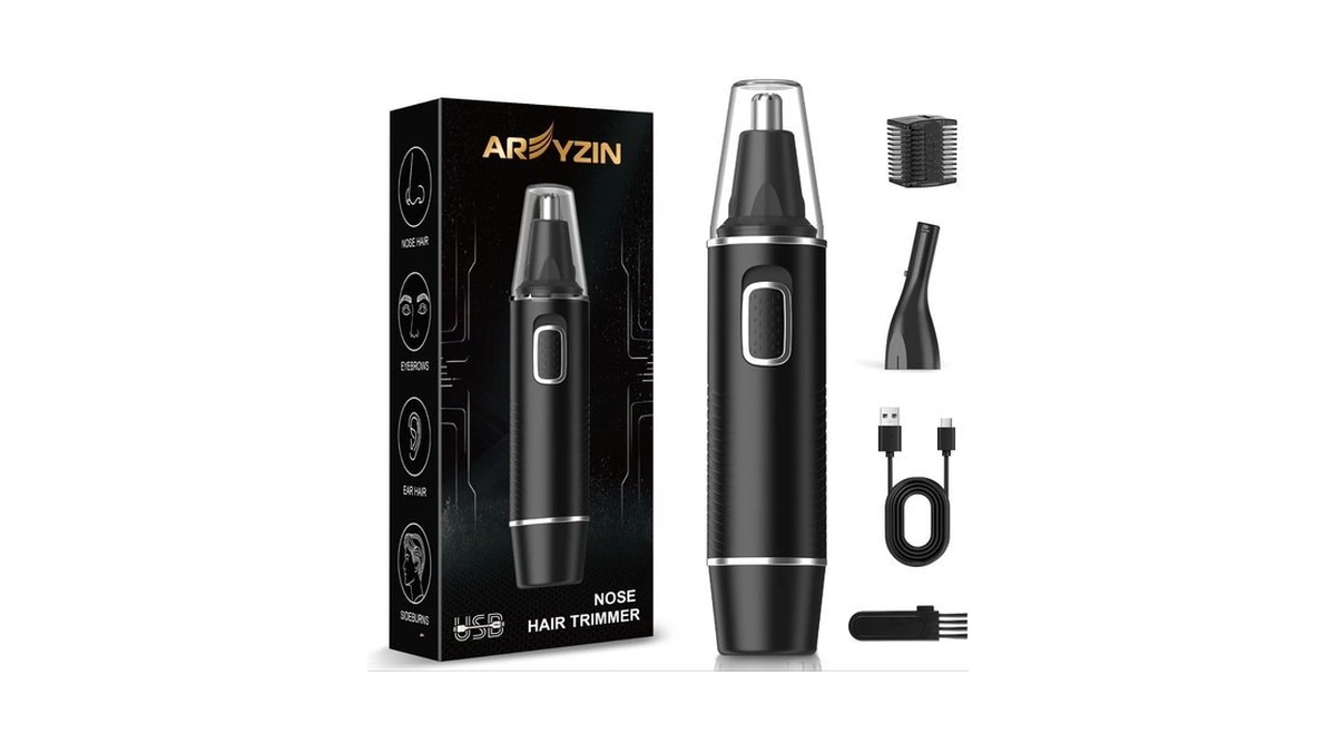 Areyzin Nose Hair Trimmer For Men Rechargeable Ear... - Coupon