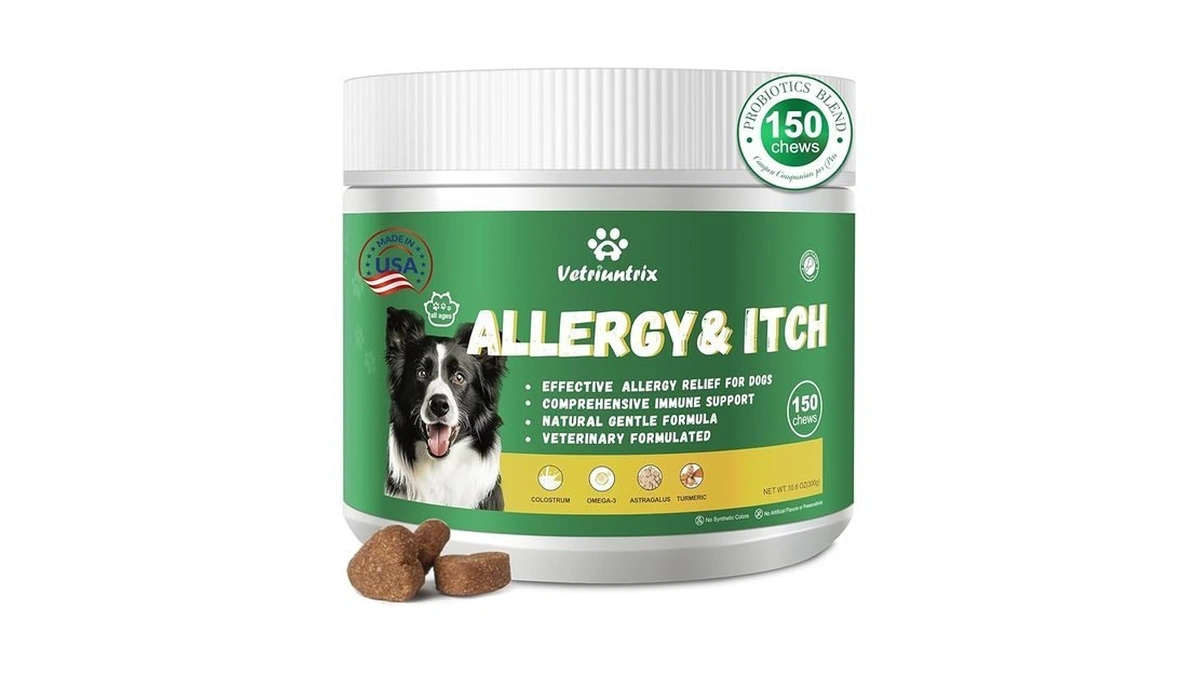 Vetriuntrix Dog Allergy Chews Dog Itch Relief Chews... - Coupon