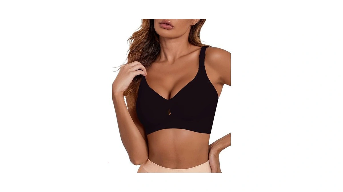 Push Up Bra No Underwire Wireless Comfortable... - Coupon