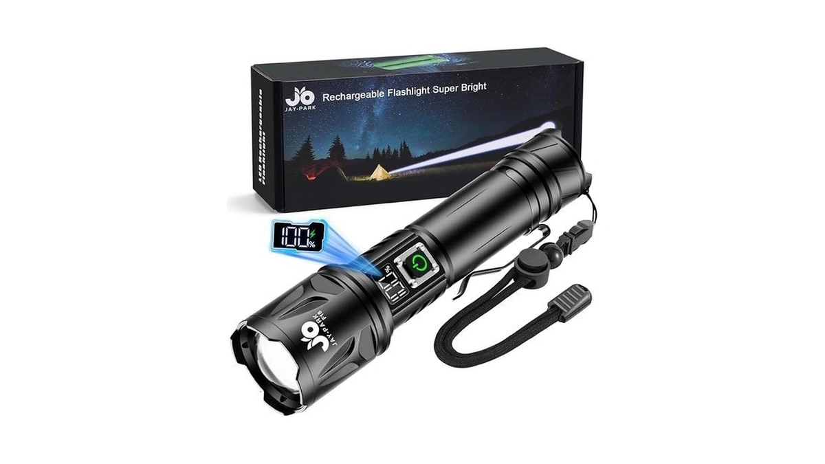 Jay-park High Lumen Flashlight - 100000 Lumens... - Coupon