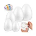 5 Pcs Jumbo White Foam Eggs For Crafts Atarvana 7 9... - Coupon