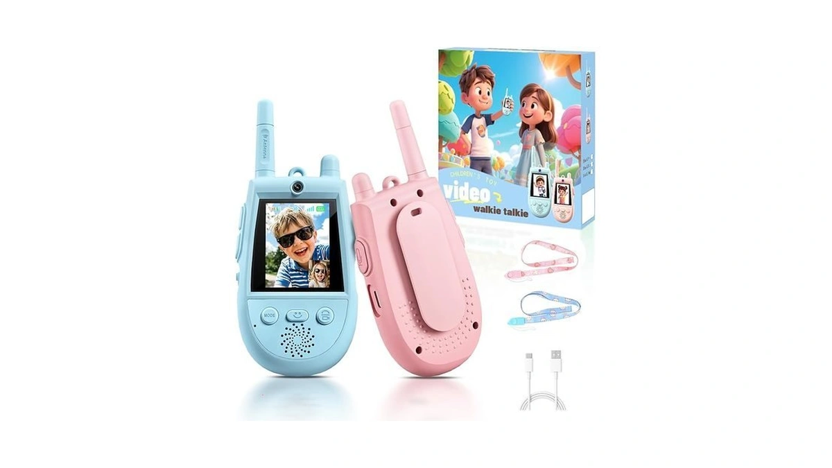 2 Pack Walkie Talkies For Kids Rechargeable Kids... - Coupon