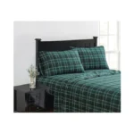 London Fog Plaid Flannel Multiple Cotton 4-piece... - Coupon