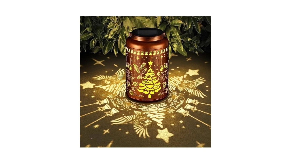 Solar Lanterns Outdoor Waterproof Garden Decor... - Coupon