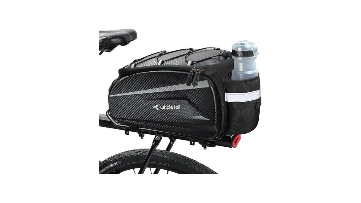 Whale Fall 10l Bike Rack Bag Hard Shell Waterproof... - Coupon