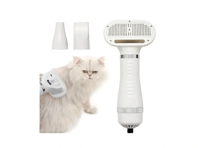 3-in-1 Pet Hair Dryer Brush For Dogs Cats Portable… – Coupon