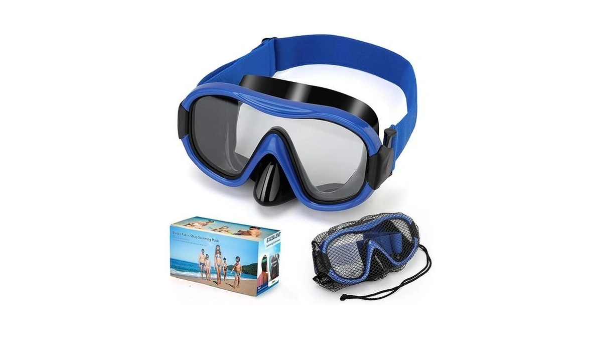 Knitted Adjustable Strap Dive Mask - Ultra-comfort... - Coupon