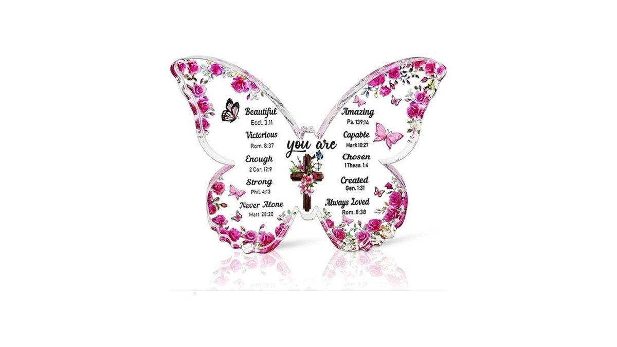 Yxotjhs Christian Gifts For Women Butterfly... - Coupon