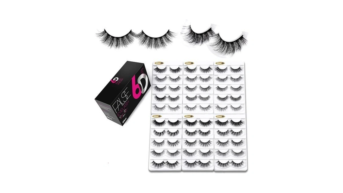 Eliace False Eyelashes Natural Look Cat Eye Lashes... - Coupon