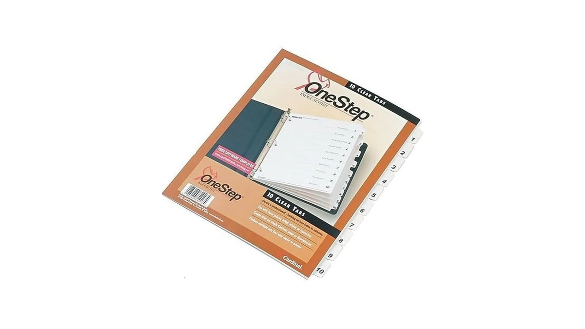 Cardinal Onestep Index System Numeric Paper... - Coupon
