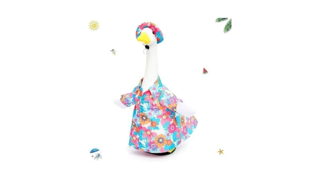 Cyzucle 23 Inch Porch Goose Summer Outfit Hawaiian... - Coupon