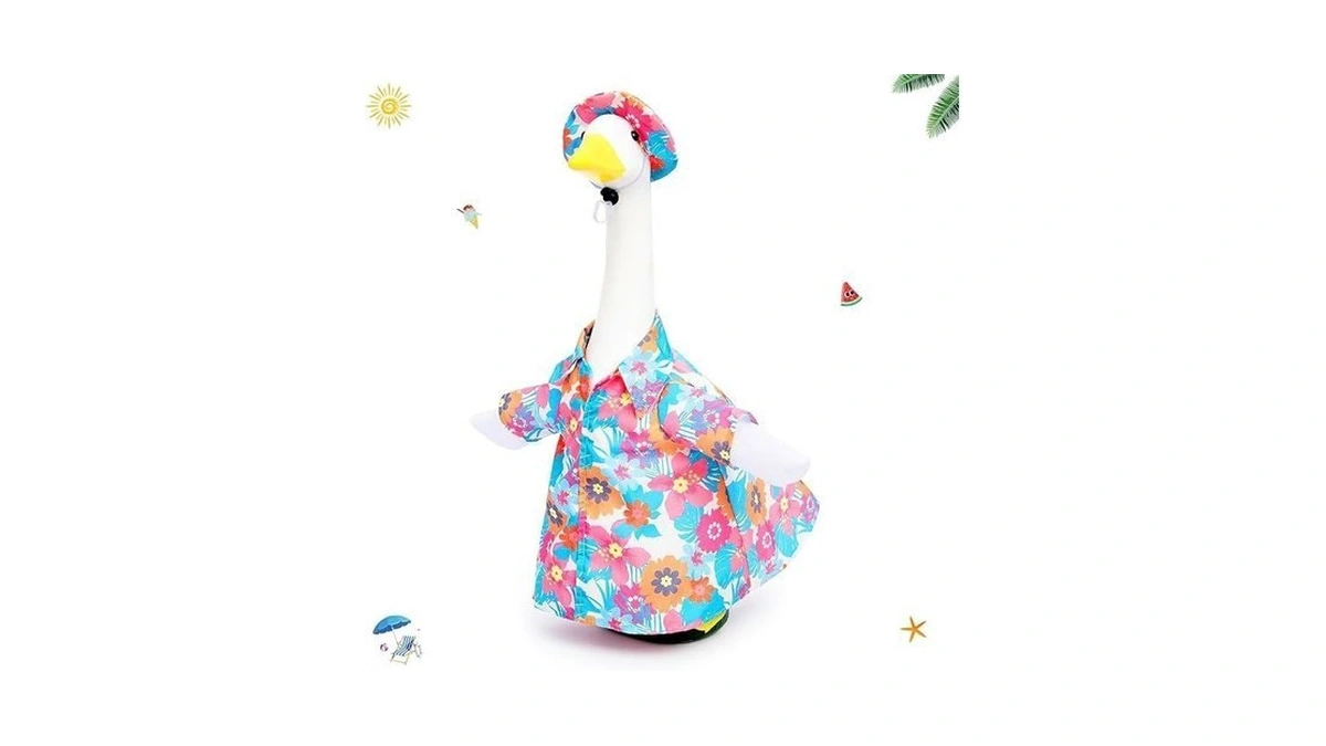 Cyzucle 23 Inch Porch Goose Summer Outfit Hawaiian... - Coupon