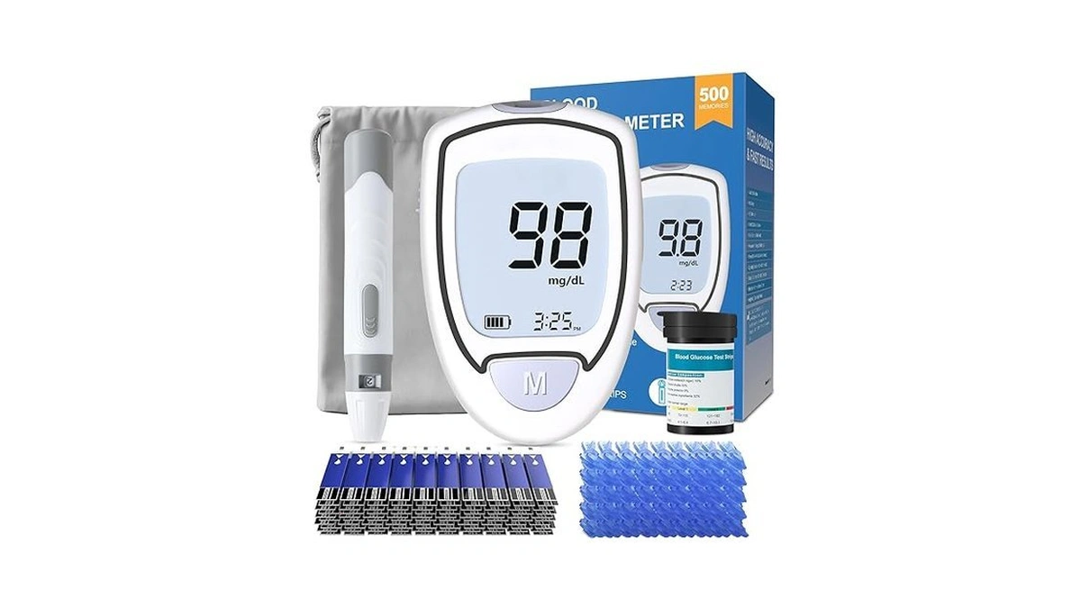 Glucose Monitor Kit Blood Sugar Monitor With 50... - Coupon